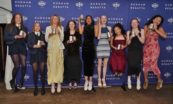 Women's Junior 15 Coxed Octuple Sculls, Durham ARC / Durham School