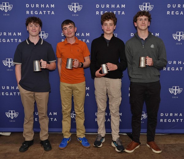 Open Junior 14 Coxed Quadruple Sculls, Chester-le-Street ARC / Tyne ARC