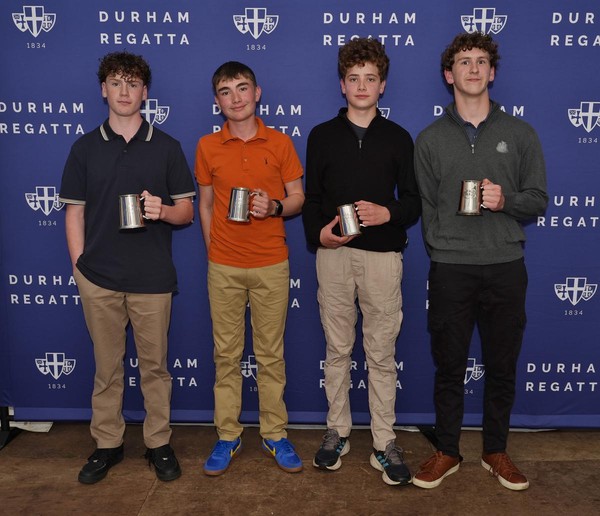Open Junior 14 Coxed Quadruple Sculls, Chester-le-Street ARC / Tyne ARC